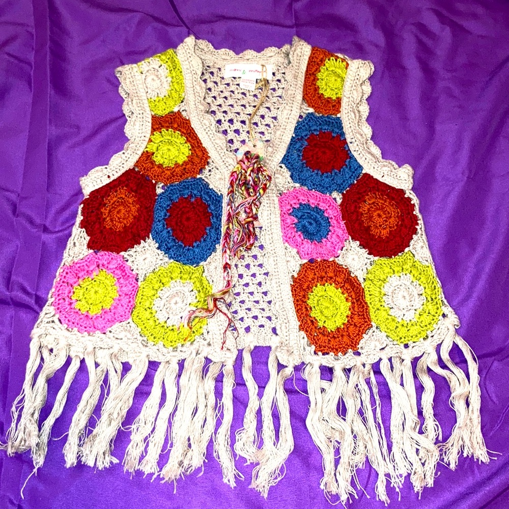 NWT HIPPIE VEST